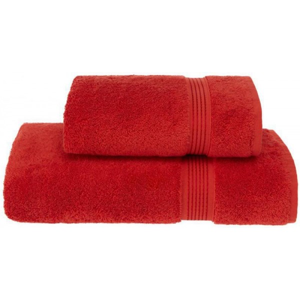 

Набор полотенец Soft Cotton «Lana Kirmizi» Red банное 75х150см и лицевое 50х90см, хлопок