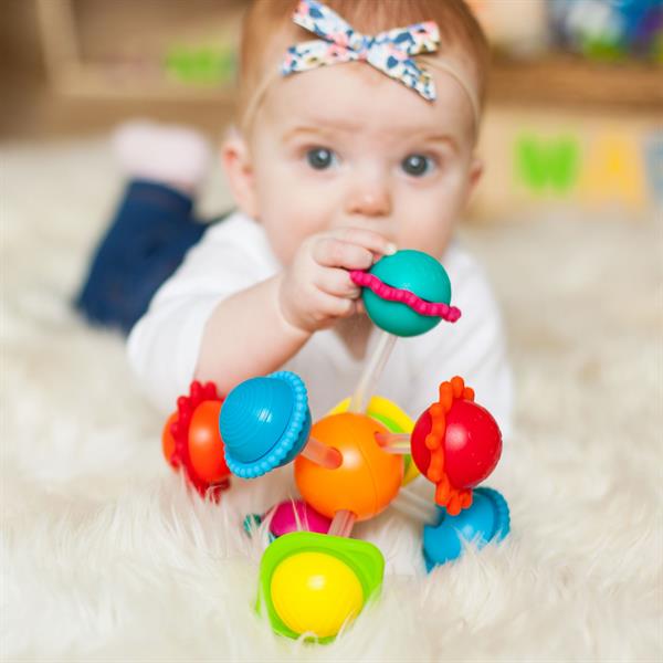 

Игрушка-прорезыватель Сенсорные шары Fat Brain Toys Wimzle (FA136-1)