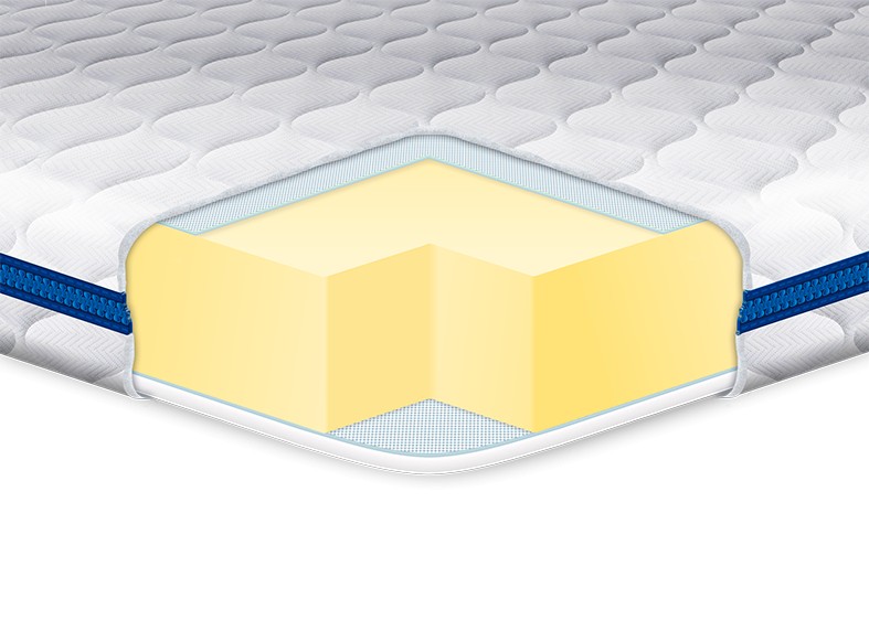 

Тонкий матрас Eurosleep Big Memory трикотаж 180х190 см