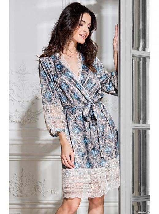 

Кимоно халат "Палермо" 9693 L/XL (9693 - Женские халаты)