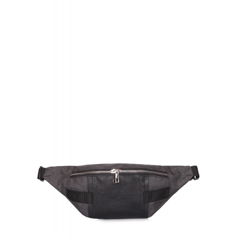

Поясная сумка Banana с кожаной отделкой (banana-leather-graphite)