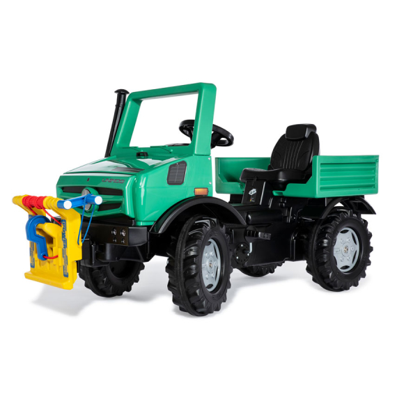 

Машина с лебедкой Rolly Toys rollyUnimog Forst (зелено-желтая)