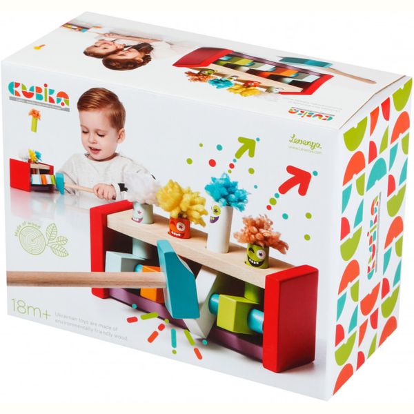 

Дерев'яна іграшка "Клоуни-стрибунці" Cubika (13746)