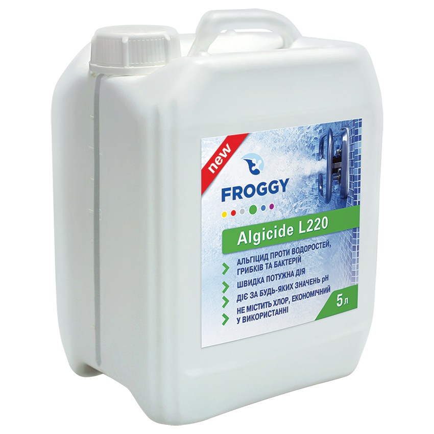 

Альгицид против водорослей Froggy ALGICIDE L220 , 5 л