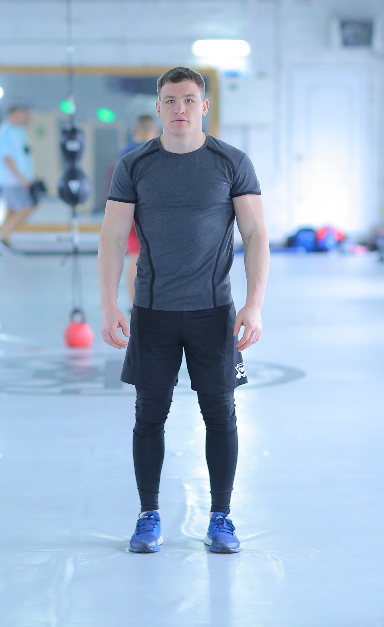 

Мужской спортивный комплект Glory gray 3.0 FitU XL Черный 000150285