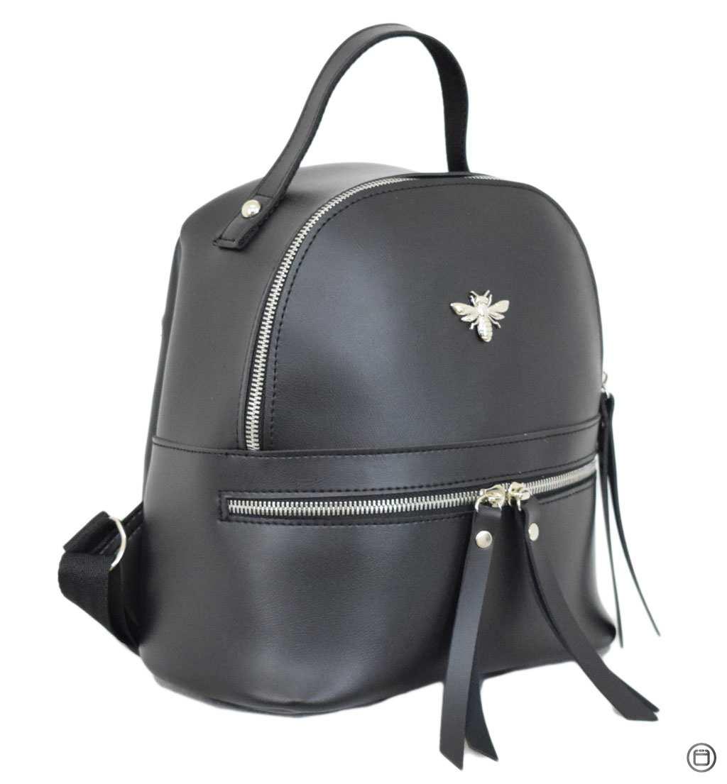 

Женский рюкзак кожзам Lucherino 653 черный г