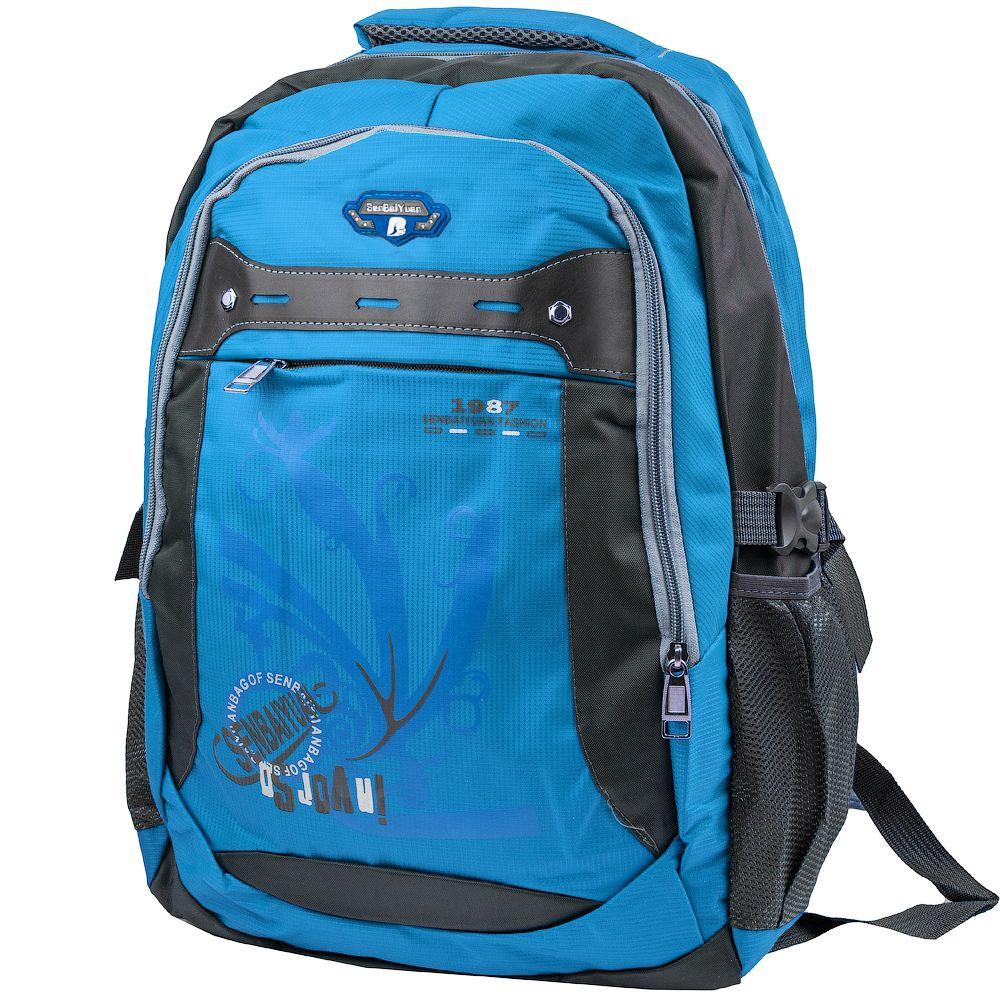 

Женский городской рюкзак (3DETBU202007-5) Valiria Fashion 32х47х18 см Голубой 000148680