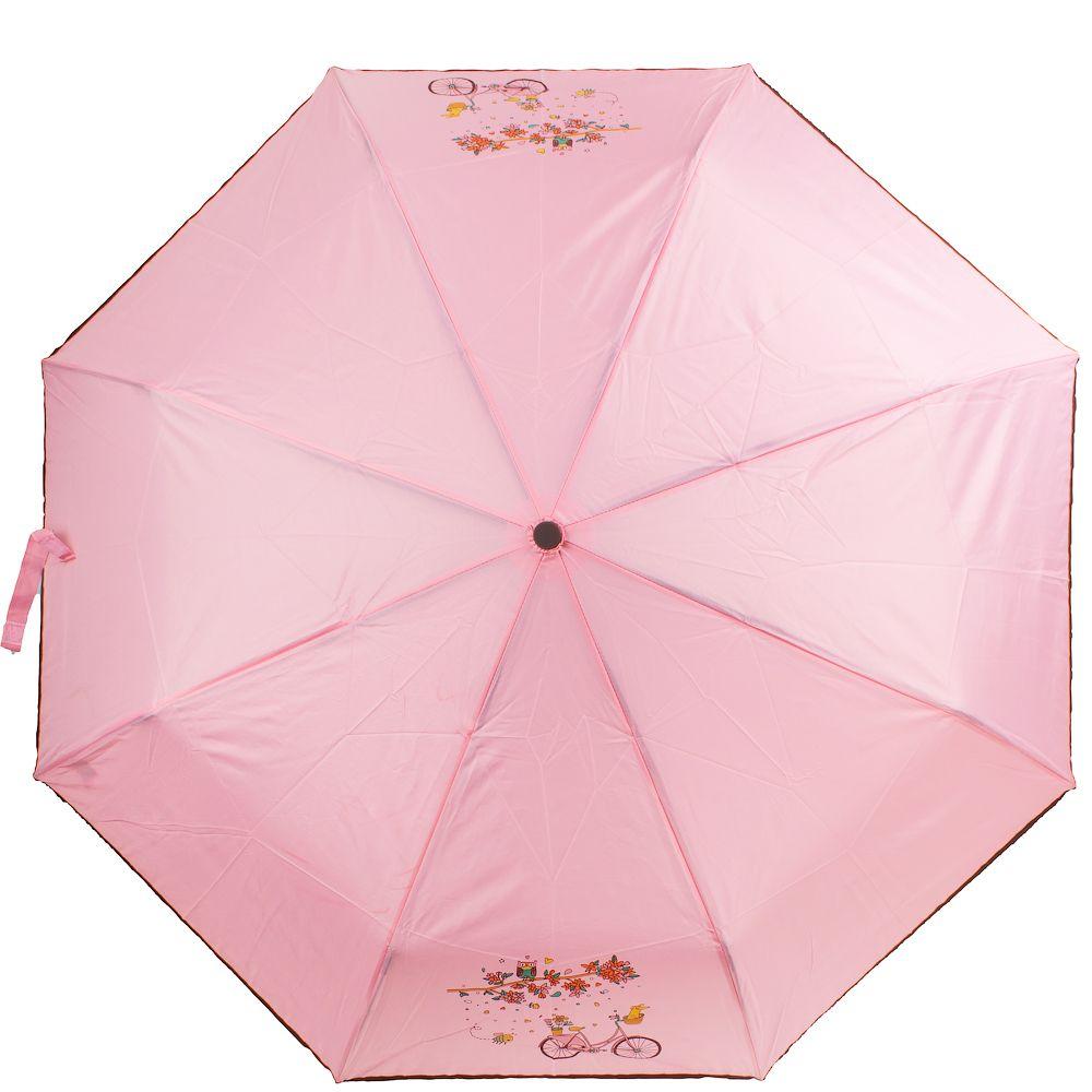

Женский складной зонт механический (ZAR3511-71) Art rain 98 см Розовый 000148931