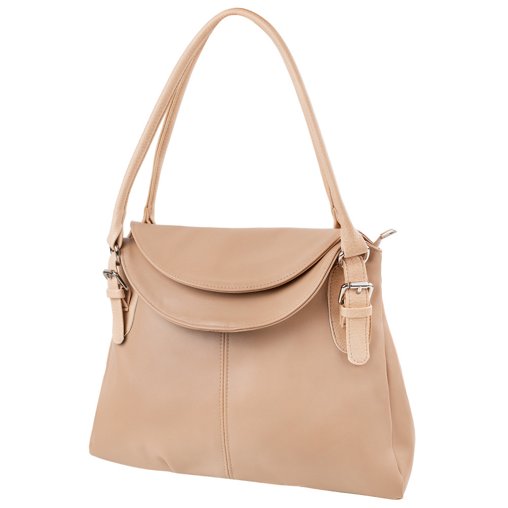 

Женская сумка шоппер (LK-10236-beige) Laskara 40х41х12 см Бежевый 000149227
