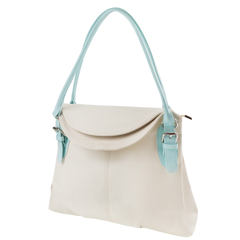 

Женская сумка шоппер (LK-10236-cream-snake) Laskara 40х41х12 см Бежевый 000149099