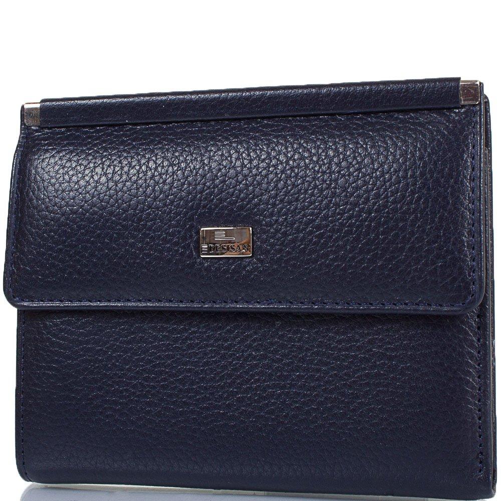 

Женский кожаный кошелек (SHI105-315) Desisan 12х10х1,5 см Синий 000148804
