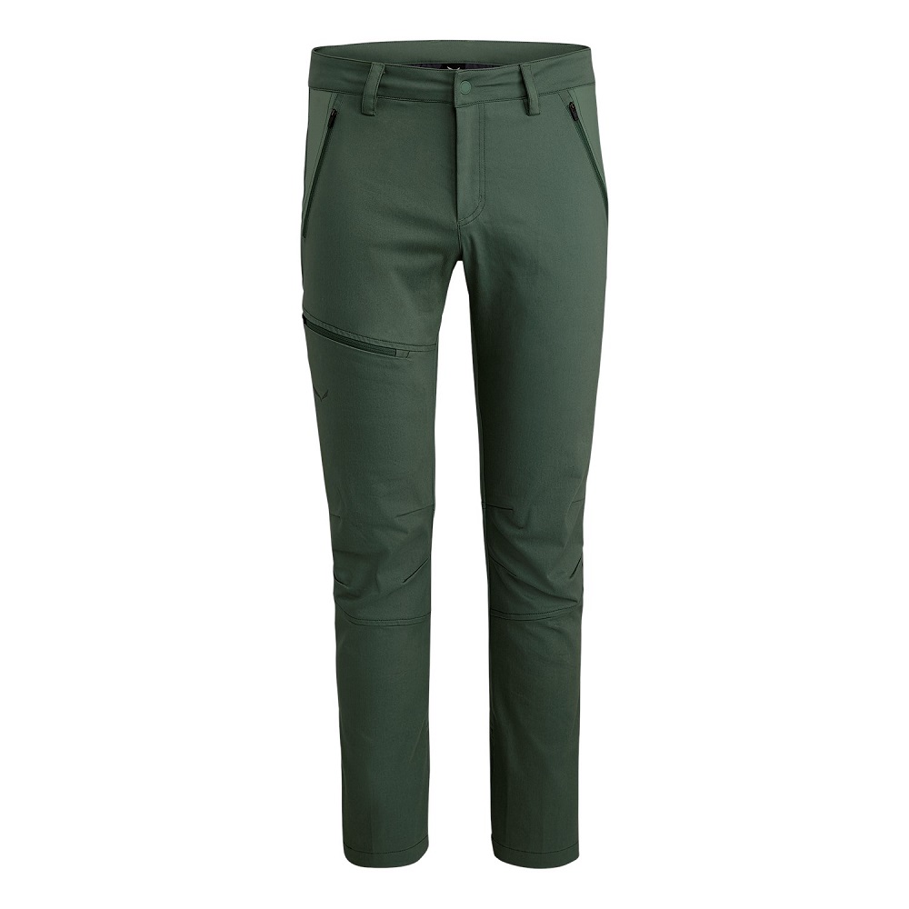 

Штани Salewa Fanes Cotton Durastretch Pant Mns чоловічі M зелені