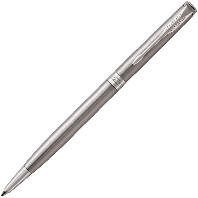 

Ручка шариковая Parker Sonnet Slim Stainless Steel CT BP (84231)