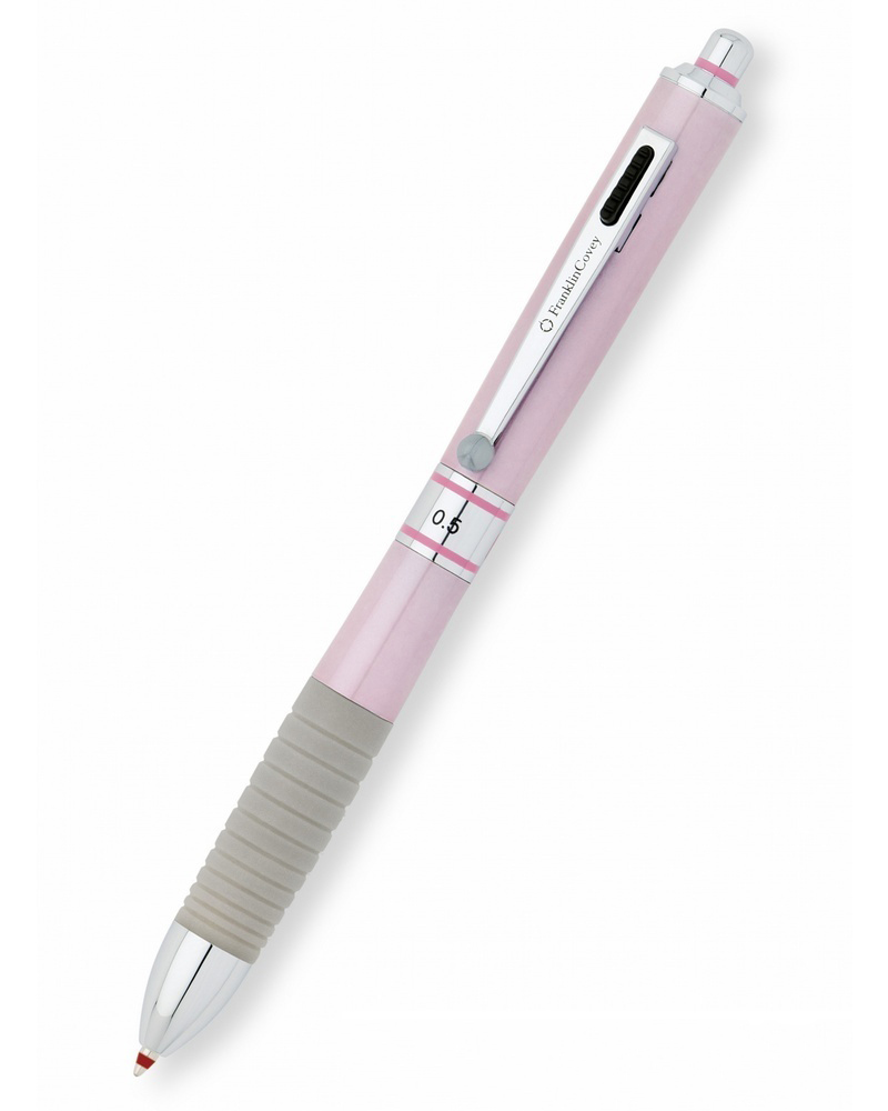 

Мульти ручка Franklin Covey Hinsdale 0.5 мм Coral Pink / Grey (Fn0090-4)