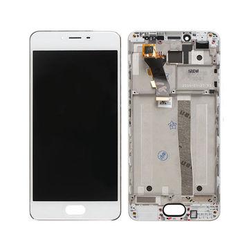 

Дисплей (экран) для Meizu M3s (Y685)/M3s mini + тачскрин, белый, с передней панелью High Copy
