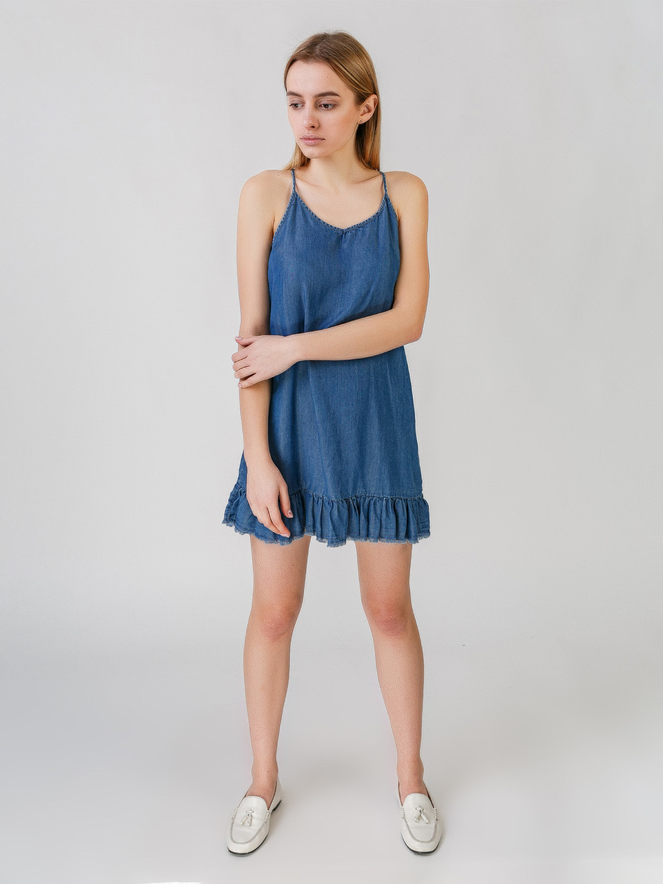 

Сарафан женский Epic Threads джинс синий, Сарафан женский Epic Threads джинс синий L