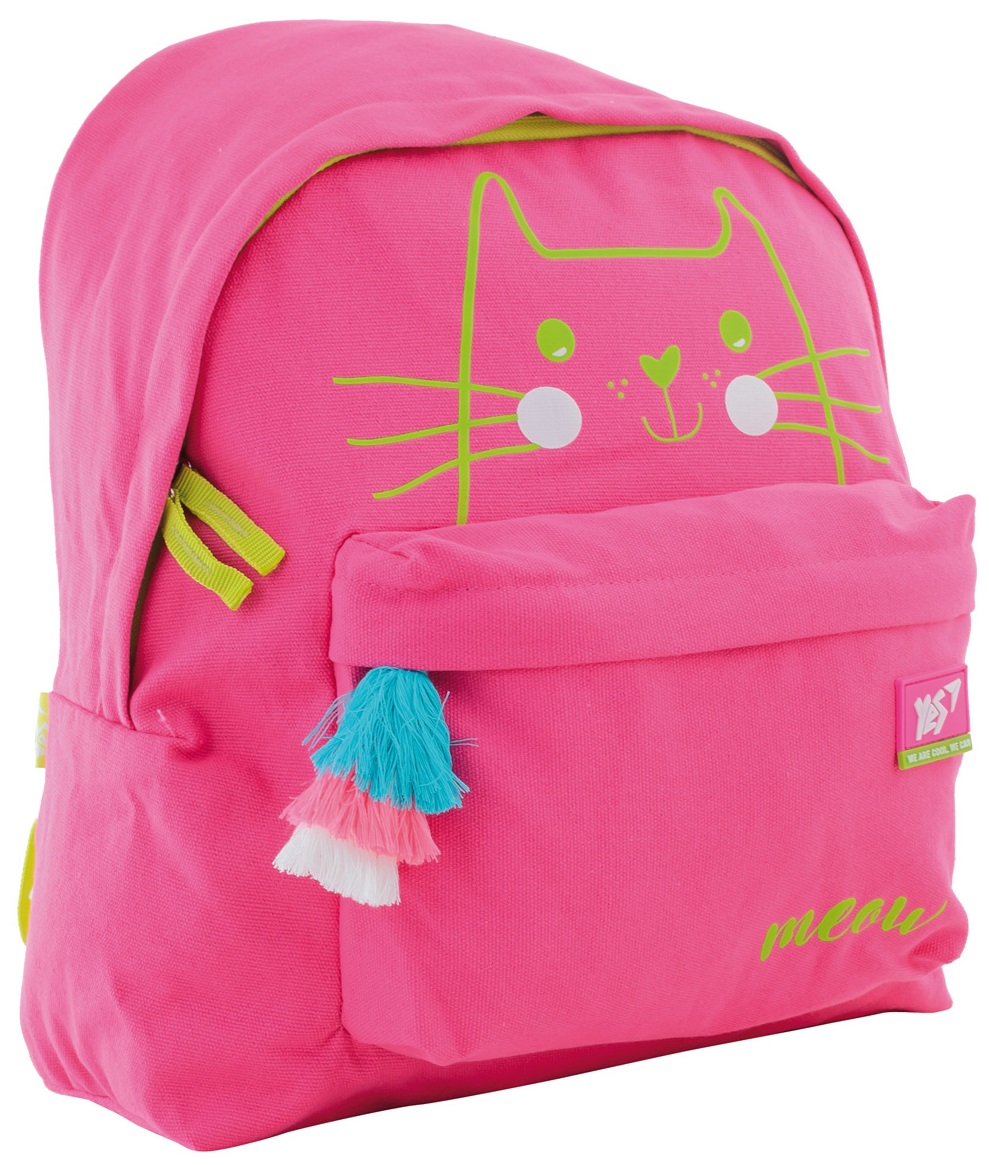 

Рюкзак молодежный Yes ST-30 Meow для девочек 0.36 кг 28х35х16 см 15.5 л (556761)