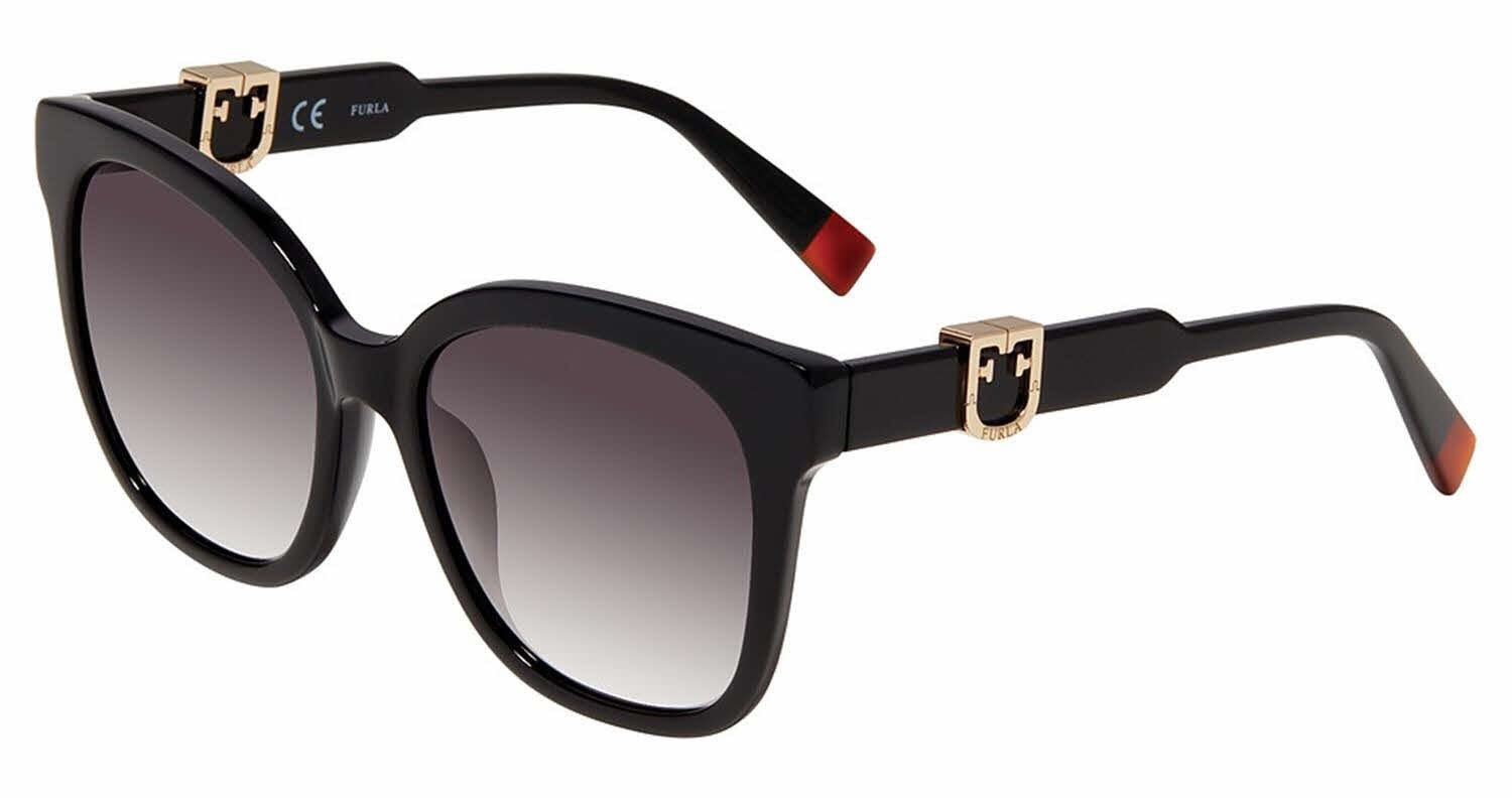 

Cолнцезащитные очки Furla SFU338 Shiny Black
