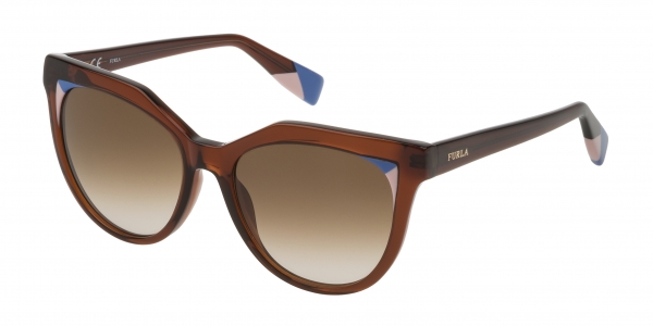 

Cолнцезащитные очки Furla SFU231 Olive Brown