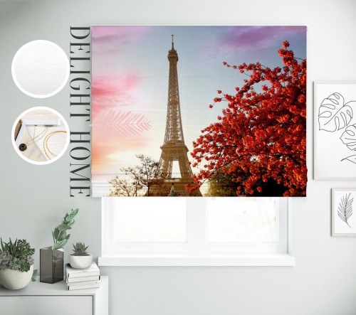 

Римская штора с фотопечатью 00-526 система Light I&H Блекаут Нова 80*170 см