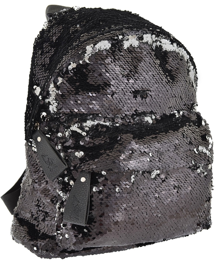 

Рюкзак молодежный с пайетками Yes GS-03 Black для девочек 0.55 кг 26х32х13 см 10 л (557655)