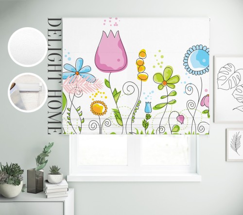 

Римская штора с фотопечатью 00-620 система Prestige I&H Блекаут Нова 270*170 см