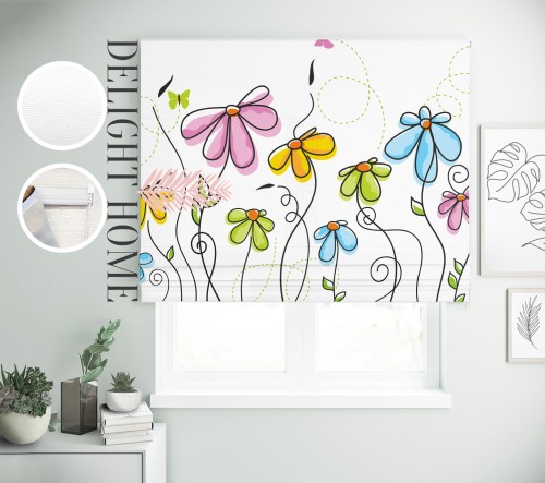 

Римская штора с фотопечатью 00-621 система Prestige I&H Блекаут Нова 300*170 см