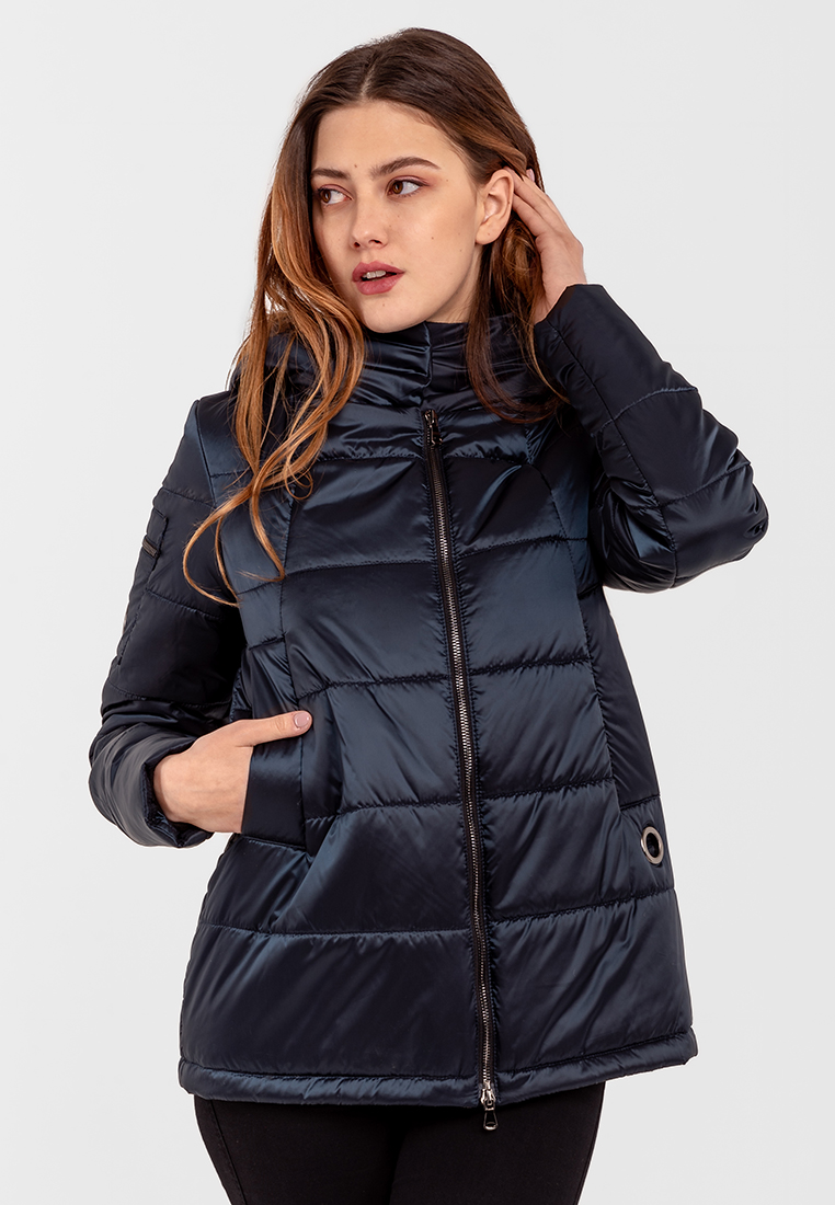 

Демисезонная короткая куртка Modniy OAZIS - Темно-синий (90348, Демисезонная короткая куртка Modniy OAZIS 50-52 Темно-синий (90348 50-52)