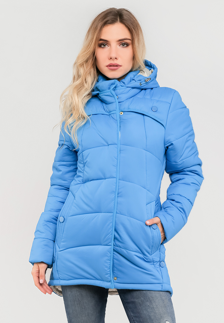 

Зимняя куртка больших размеров Modniy OAZIS 48-50 Голубой (90246/1 48-50)