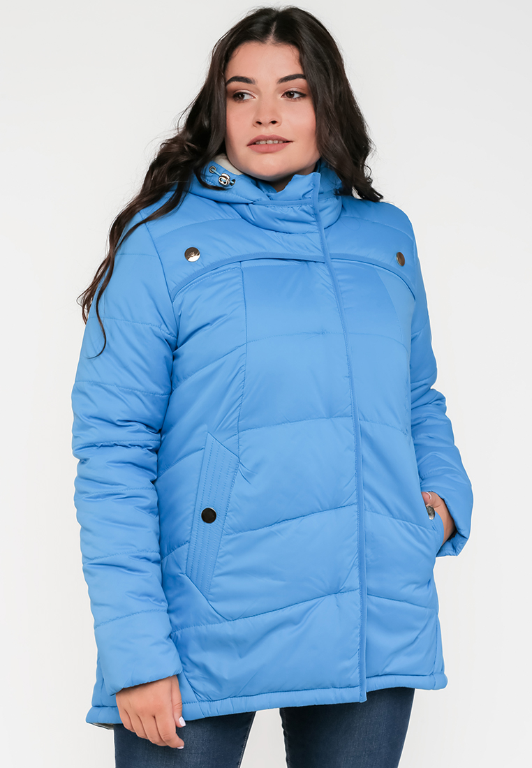 

Зимняя куртка больших размеров Modniy OAZIS 48-50 Голубой (90189/2 48-50)