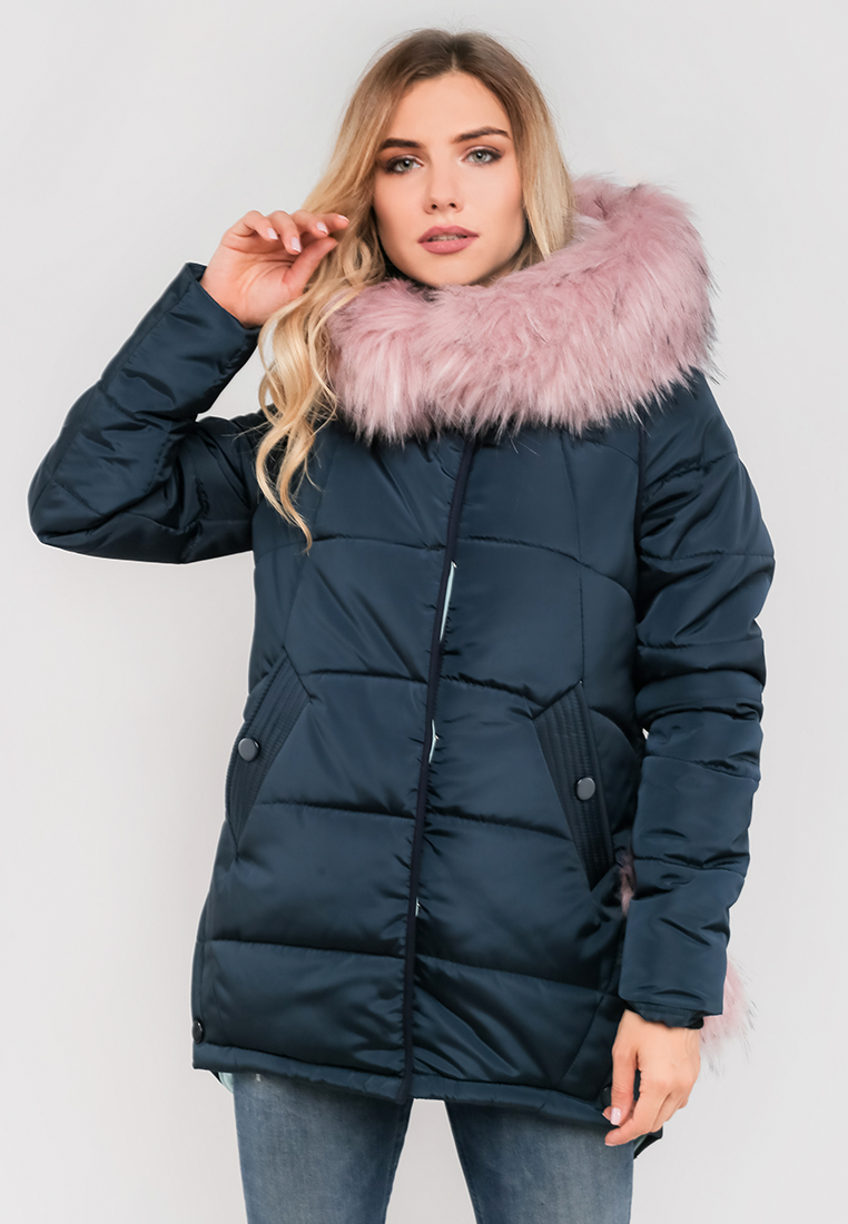 

Зимняя куртка с мехом Modniy OAZIS 48-50 Темно-синий (90317/3 48-50)