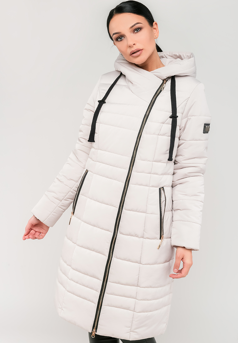 

Зимняя длинная куртка Modniy OAZIS 48-50 Жемчуг (90320/3 48-50)