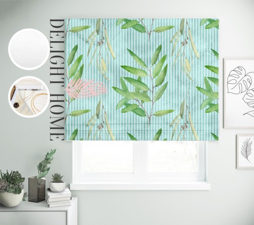 

Римская штора с фотопечатью 02-065 система Prestige I&H Блекаут Нова 260*170 см