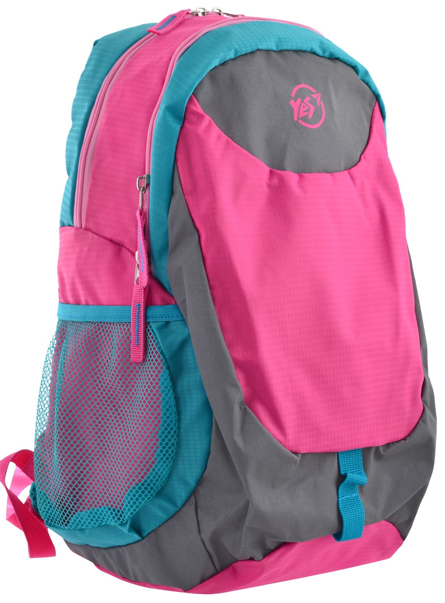

Рюкзак спортивный Yes SL-01 Малиновый 0.2 кг 24х37х15 см 13 л (557502)