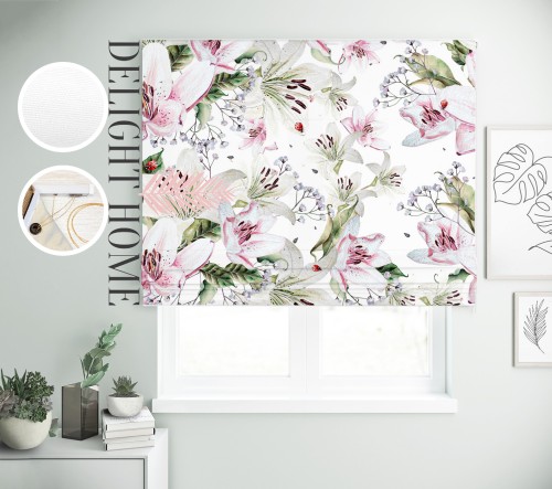 

Римская штора с фотопечатью 02-042 система Light I&H Блекаут Нова 200*170 см