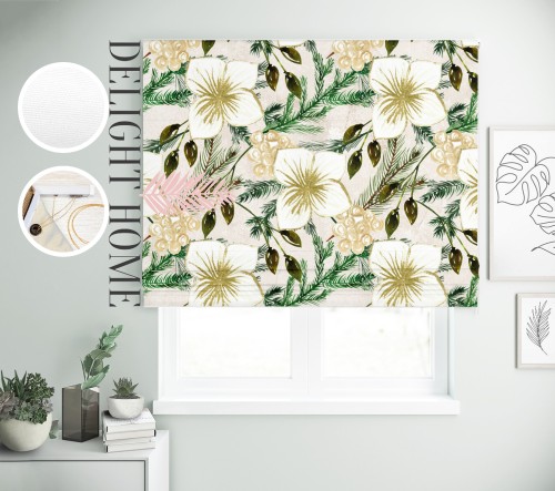 

Римская штора с фотопечатью 02-177 система Prestige I&H Блекаут Нова 100*170 см