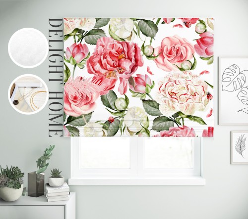 

Римская штора с фотопечатью 02-041 система Prestige I&H Блекаут Нова 280*170 см