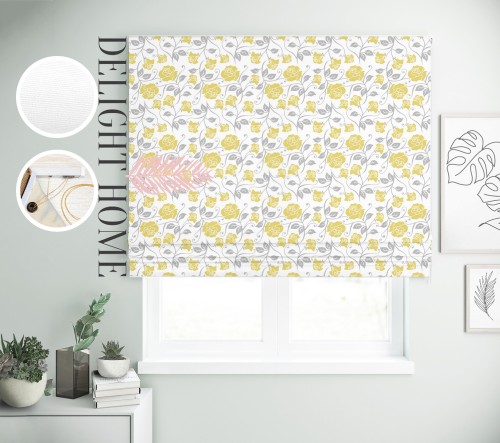 

Римская штора с фотопечатью 02-264 система Light I&H Блекаут Нова 40*170 см