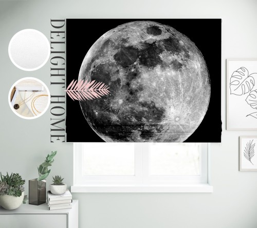 

Римская штора с фотопечатью 05-187 система Light I&H Блекаут Нова 290*170 см