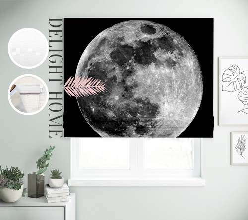 

Римская штора с фотопечатью 05-187 система Prestige I&H Блекаут Нова 170*170 см