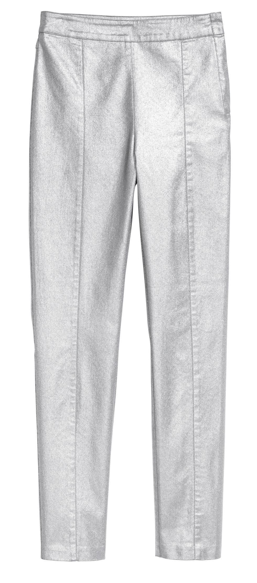 

Брюки H&M 5486596-ACXA 36 Серебристые