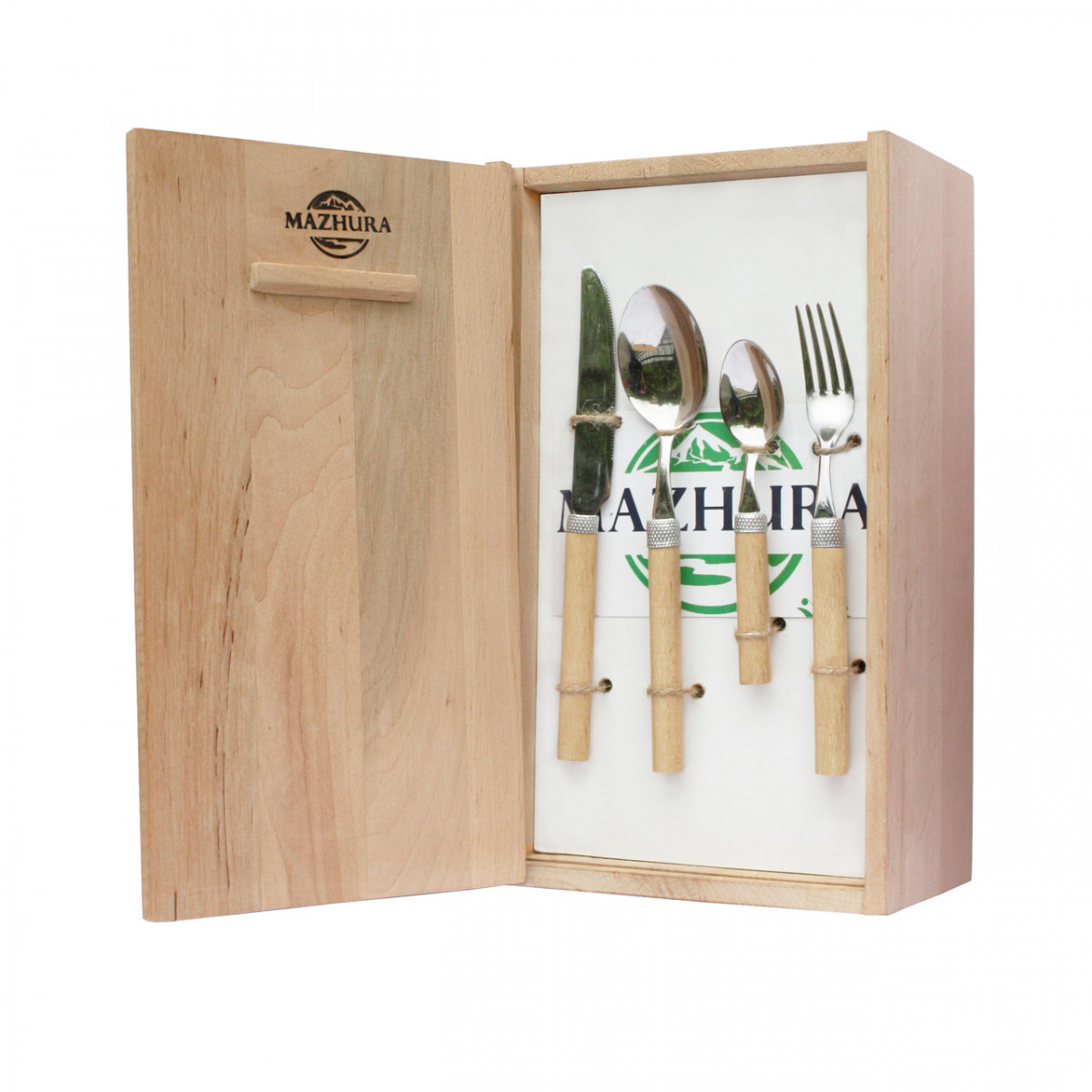 

Набор столовых приборов Mazhura Beech Wood 24 предмета Maestro (MZ-505921)