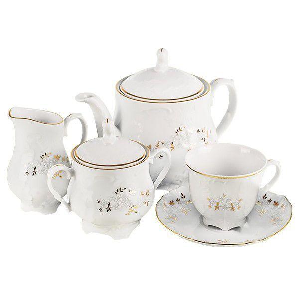 

Сервиз чайный Cmielow Rococo 27 предметов (9705-27-12)