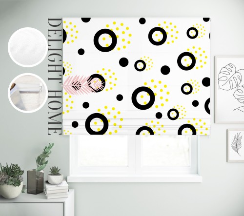 

Римская штора с фотопечатью 08-056 система Prestige I&H Блекаут Нова 300*170 см