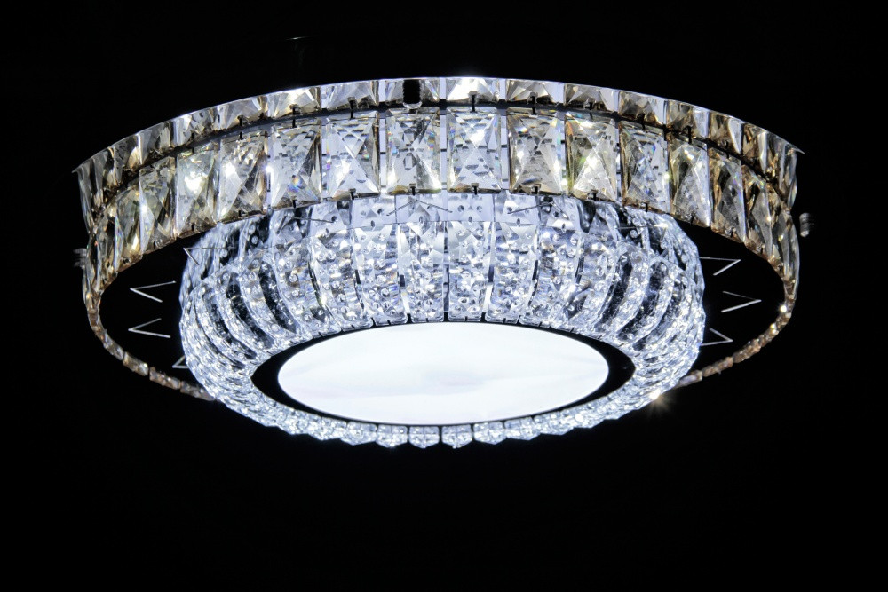 

Светодиодная хрустальная люстра L3787/500/42 Led (CH) Handmade (YE-L3787/500/4+2)