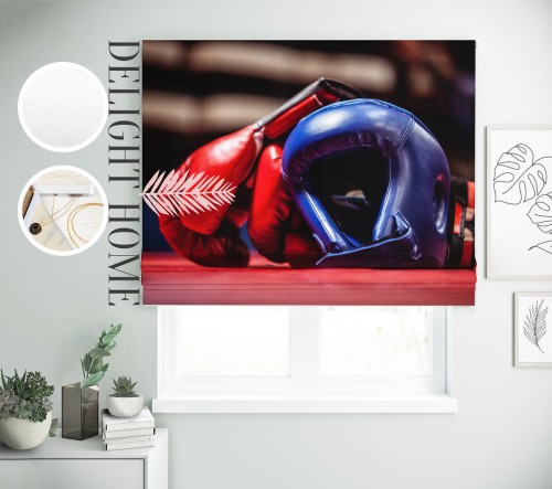 

Римская штора с фотопечатью 10-063 система Light I&H Блекаут Нова 280*170 см