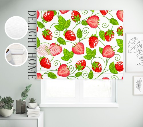 

Римская штора с фотопечатью 15-149 система Prestige I&H Блекаут Нова 60*170 см