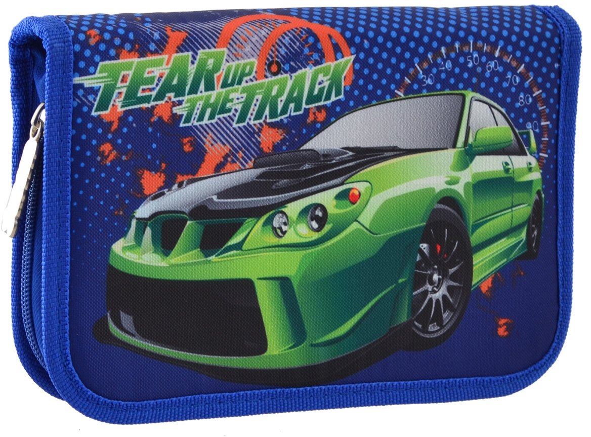 

Пенал Smart HP-03 Tear Up The Track синий
