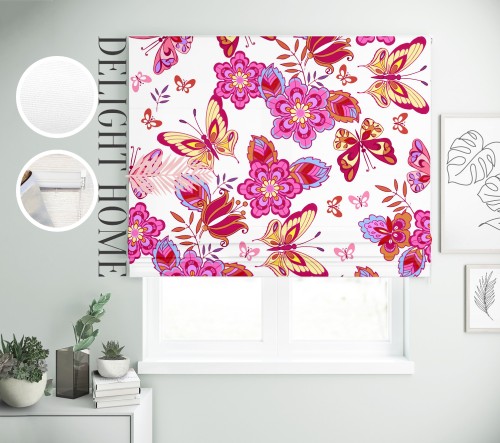 

Римская штора с фотопечатью 15-158 система Prestige I&H Блекаут Нова 60*170 см