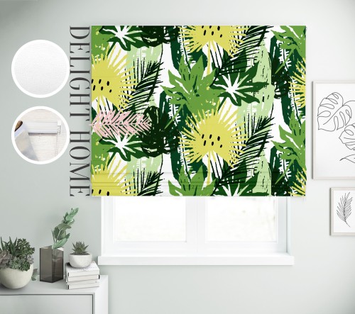 

Римская штора с фотопечатью 15-065 система Prestige I&H Джуси велюр 260*170 см